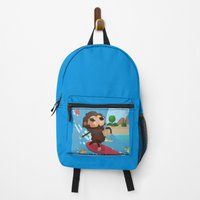 Sneaky Sasquatch Game Fanart Backpack