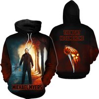 Michael Myers Hoodie, Michael Myers 3d Hoodie