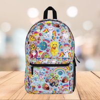 Lisa Frank Backpack 90s Inspired Backpack
