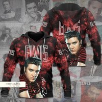 Elvis Presley 3d Hoodie