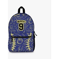 Personalized Blue/gold Baseball/softball Backpack