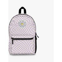 Be Kind - Purple Checkered Backpack