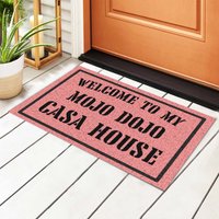 Mojo Dojo Casa House Doormat, Barbie Doormat, Welcome Mat, Barbie Decor