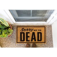 Zombie Porch | Sorry We're Dead Doormat