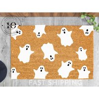 Ghost Doormats, Halloween Doormat, Spooky Season Doormat, Halloween Decorations,october Season
