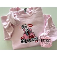Boo Your Horror Halloween Embroidered Sweatshirts, Halloween Crewneck