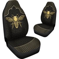Golden Bee Car Seat Cover For Enthusiasts