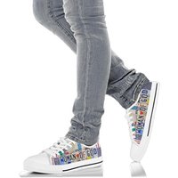 Women's Low Top - Woman Of God Low-top Shoe, Gift For Jesus Lover