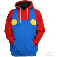 Suprt Mario Bros 3d Hoodie, Costume Halloween Cosplay 3d Hoodie, Halloween Costume For Family Group Hoodie