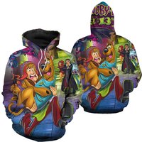 Scooby Doo Pullover 3d Printing Hoodie
