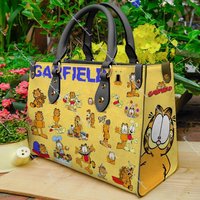 Gafield Cat Leather Handbag, Gafield Leather Bag