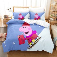 3d Printed Family Pig Bedding Set