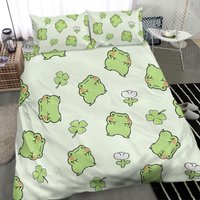 Frog Duvet Cover Set For Teens Adults