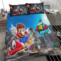 Mario Odyssey Bedding Set