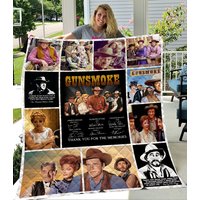 Gunsmoke Movie Fleece Blanket