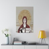 Julian Of Norwich (1343-1416), Anchoress Canvas