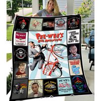 Pee Wees Big Adventure Fleece Blanket