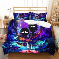 Rick And Rickandmorty Beddings,cartoon Anime Bedroom Decor