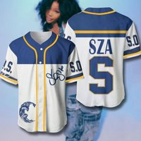 Sza Baseball Jersey, Sos New Album Merch, Sza Good Day Jersey