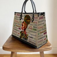 Black Women God Says, Leather Bag God Says