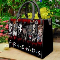 Horror Halloween Handbag, Horror Leather Bag