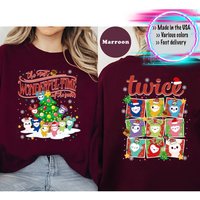 Twice Lovelys Christmas Sweatshirt And Tee