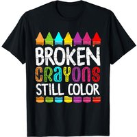 Broken Crayons Still Color Shirt Mental Health Awareness T-shirt
