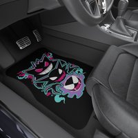 Anime Car Mats Cute Car Floor Mats Set Ghost Anime