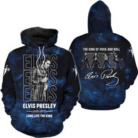 Elvis Presley 1935 1977 3d Hoodie