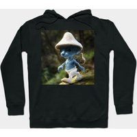 Smurf Cat Meme Hoodie - We Live, We Love, We Lie