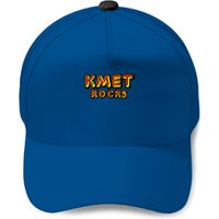 Kmet Rocks, La / Defunct 80s Progressive Rock Radio Station Baseball Cap