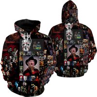 Horror Movie 3d Hoodie