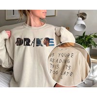 Drake Concert Double Sided Sweatshirt