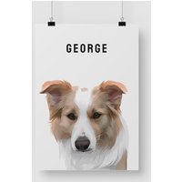 Dog Vintage Custom Poster