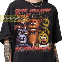 Five Nights At Freddy's 90s Vintage Bootleg Style Meme Shirt, Five Nights At Freddy's Shirt