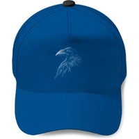 Mystical Black Raven Illustration Crow Artwork Baseball Cap