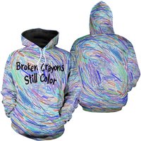 Broken Crayons Still Color 3d Hoodie Shirt
