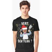 Christmas Love Vert Der Ferk ! Swedish Chef Graphic T-shirt