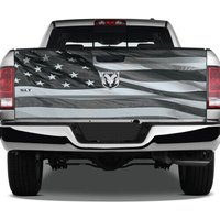 American Flag Tailgate Wrap Truck Bed Decal