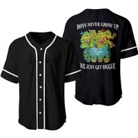Teenage Mutant Ninja Turtles Baseball Jersey Shirt