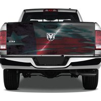 Texas Flag Tailgate Wrap Truck Bed Decal