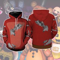Five Nights At Freddy Shirt 3d Shirt, Fnaf Chica 3d Full Over Print Hoodie