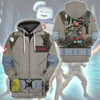 Ghostbusters 1984 Full Over Print 3d Hoodie | Ghostbusters Cosplay
