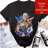 New Rare Cody Rhodes Men's Black Gift For Fans