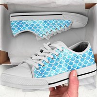Mermaid Women's Low Top Sneakers