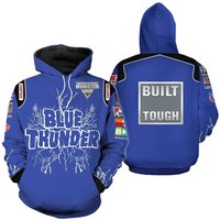 Blue Thunder 3d Shirt Hoodie Racing Uniform