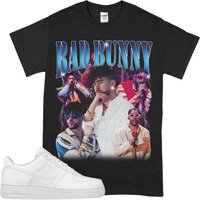 Limited Bad Bunny Shirt Vintage 90s Grapic Tee Unisex Bad Bunny Un Verano Tshirt