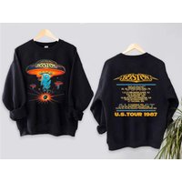 Boston Rock Band Concert Tour 1987 Sweatshirt, Boston Tour Sweatshirt