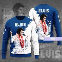 Elvis Presley Christmas Ugly Sweater