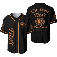 Black Tito's Baseball Jersey
